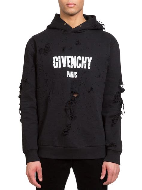 givenchy sweatshirt holes|Givenchy oversized sweatshirt.